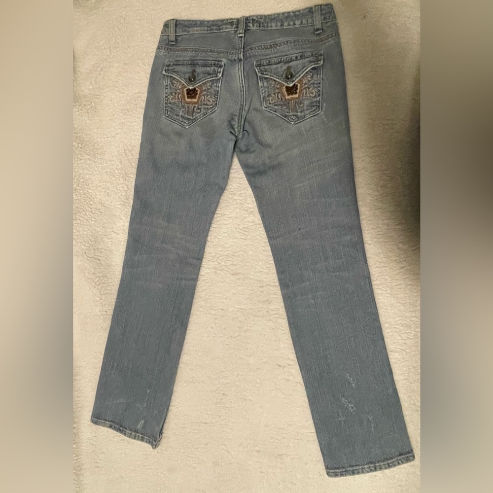 Low Rise, Straight Leg Jeans - image 2